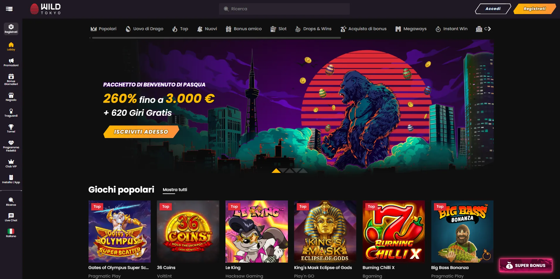 Casino on line non AAMS: registrazione, accesso e come restare al sicuro